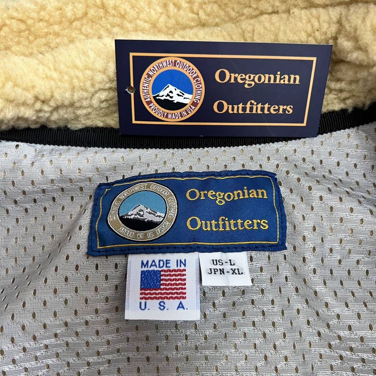 美品 Oregonian Outfitters ティラムーク フリースベスト L_画像3