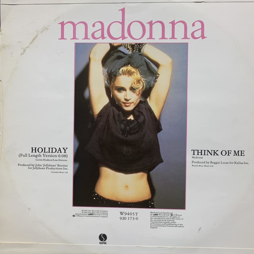 ◆ Madonna - Holiday ◆12inch UK盤　ダンクラ定番ヒット!_画像2