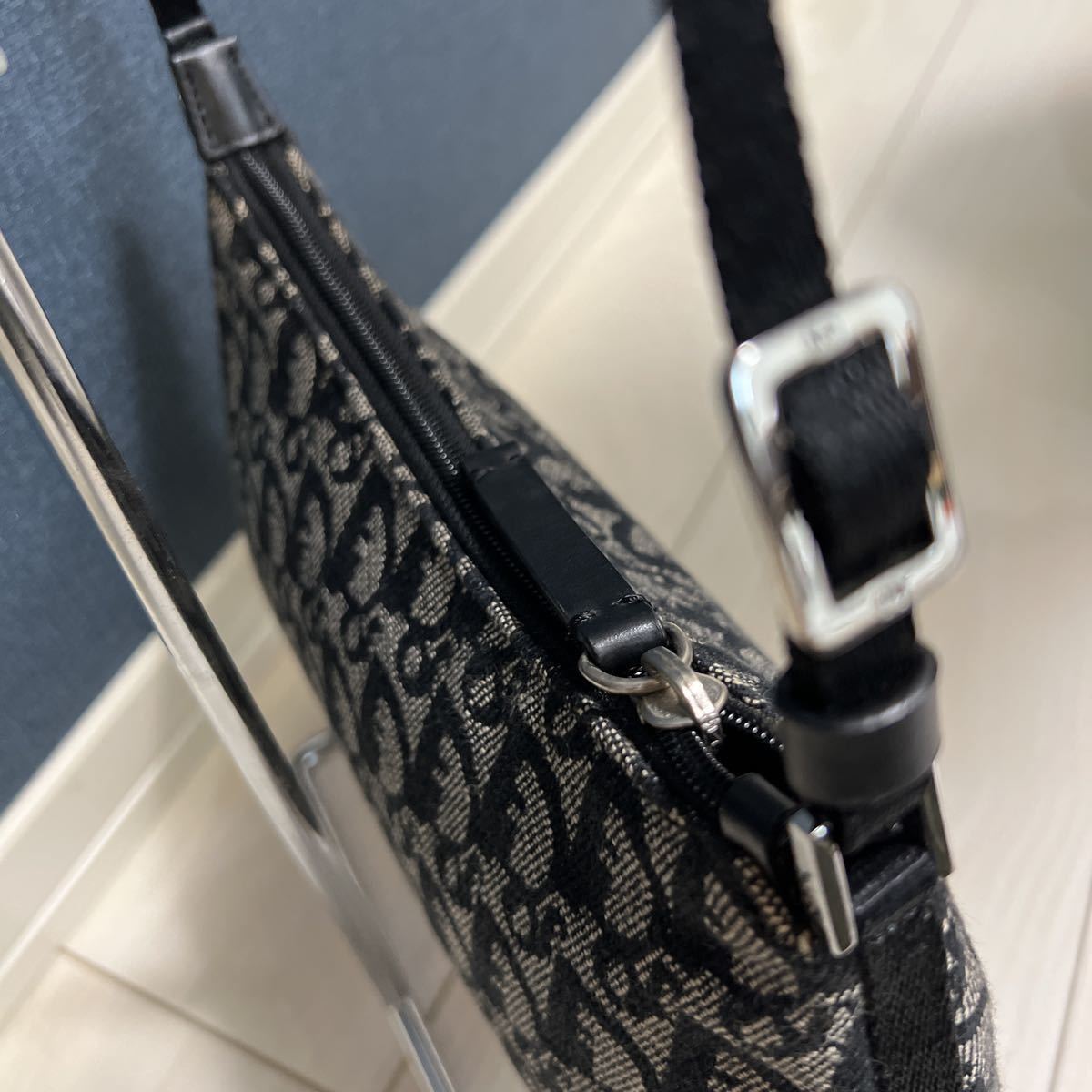 1円~◇美品◇Christian Dior クリスチャンディオール トロッター柄
