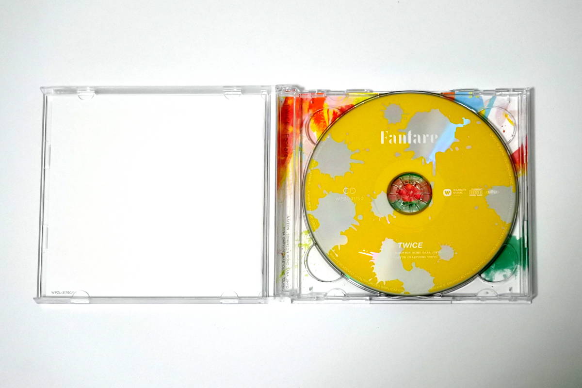 【CD+DVD】TWICE「Fanfare　初回限定盤A」_画像2