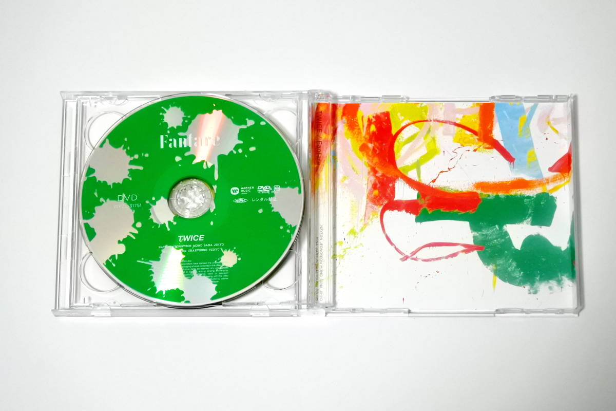 【CD+DVD】TWICE「Fanfare　初回限定盤A」_画像3
