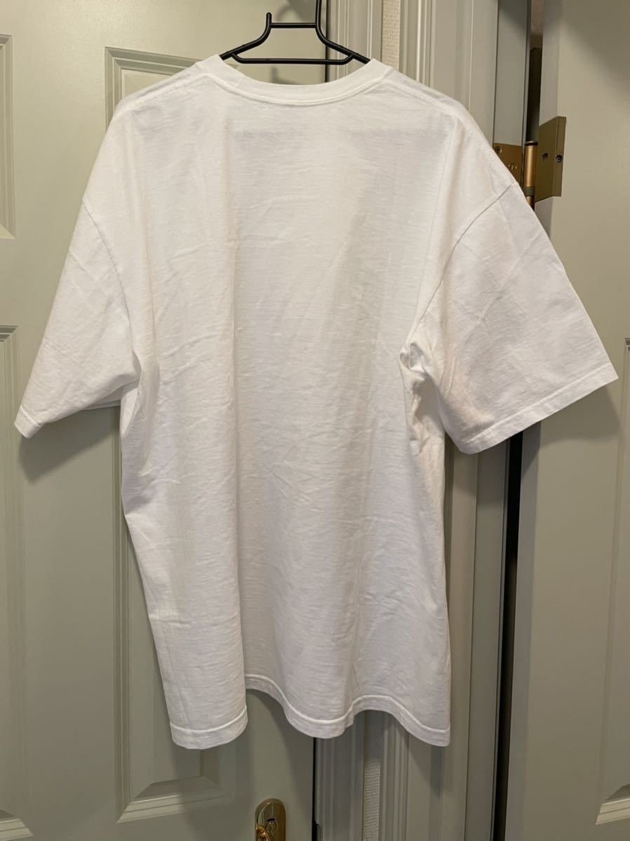 XL Supreme KAWS Chalk Logo Tee XLarge White 21SS week18 シュプリーム カウズ チョーク ロゴ Tシャツ ホワイト 白 半袖 Tシャツ_画像2