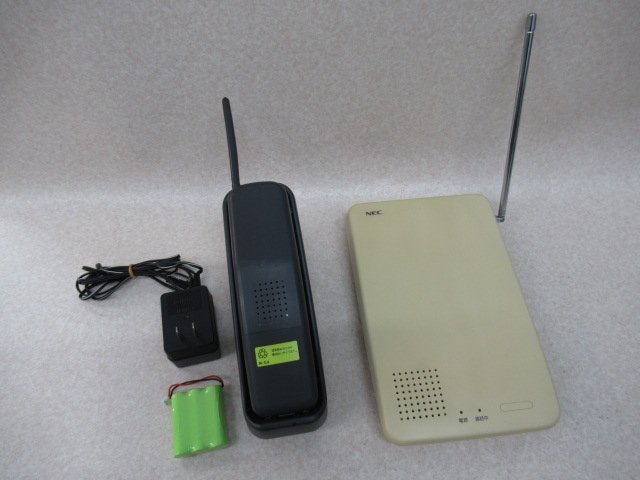 【中古】【日焼け】ETW-6MR-1D(BK) NEC Dterm60 コードレス電話機【ビジネスホン 業務用 電話機 本体】