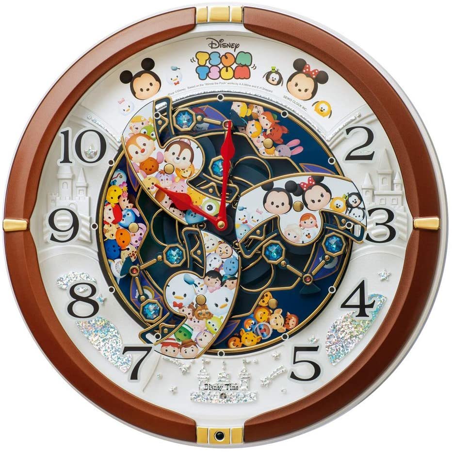 てなグッズや ディズニー レア Disney ミッキー からくり時計 掛け時計