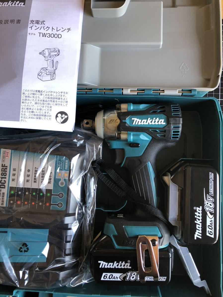 マキタ 充電式インパクトレンチ TW300DRGX 18V 6.0Ah 未使用 www