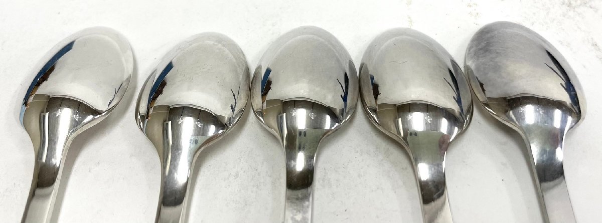GEORG JENSEN/ジョージジェンセン シルバースプーン 5点セット ROYAL