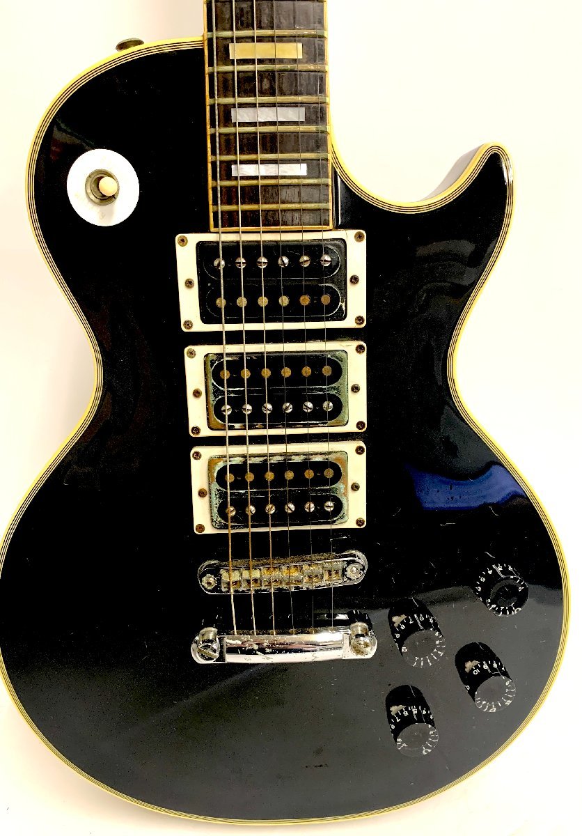 Greco/グレコ レスポール カスタム エレキギター black 黒 ギター