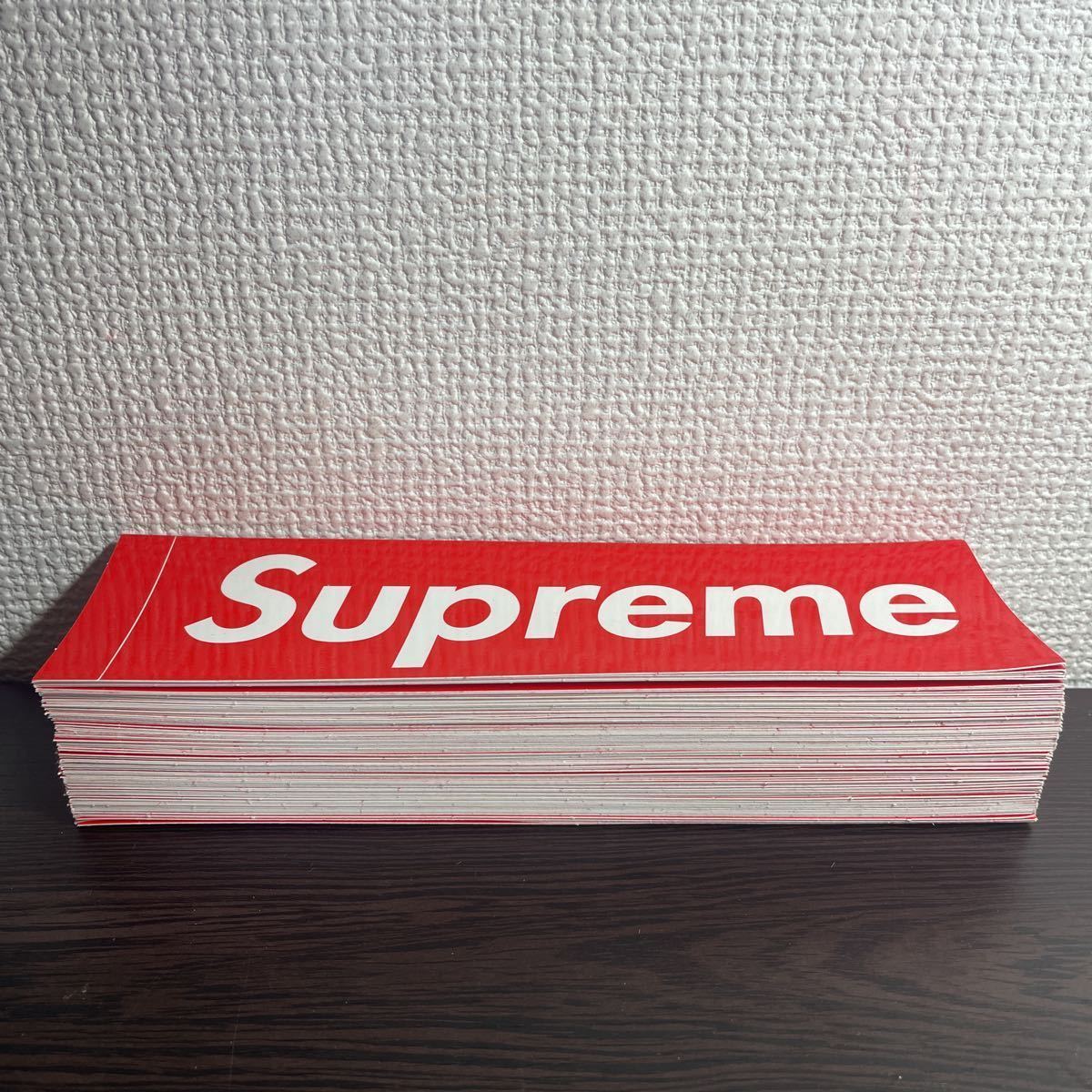受賞店舗】 Supreme box logo sticker 50枚セット ステッカーセット