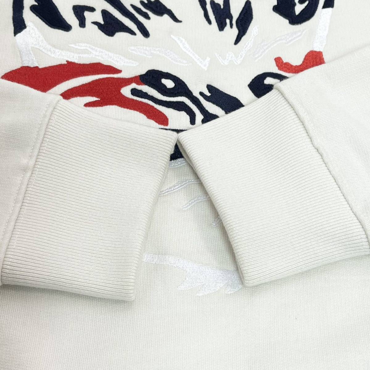 MAISON KITSUNE mezzo n fox BIG FOX EMBROIDERY big fox embroidery tricolor color popular 2021 year of model sweat sweatshirt L