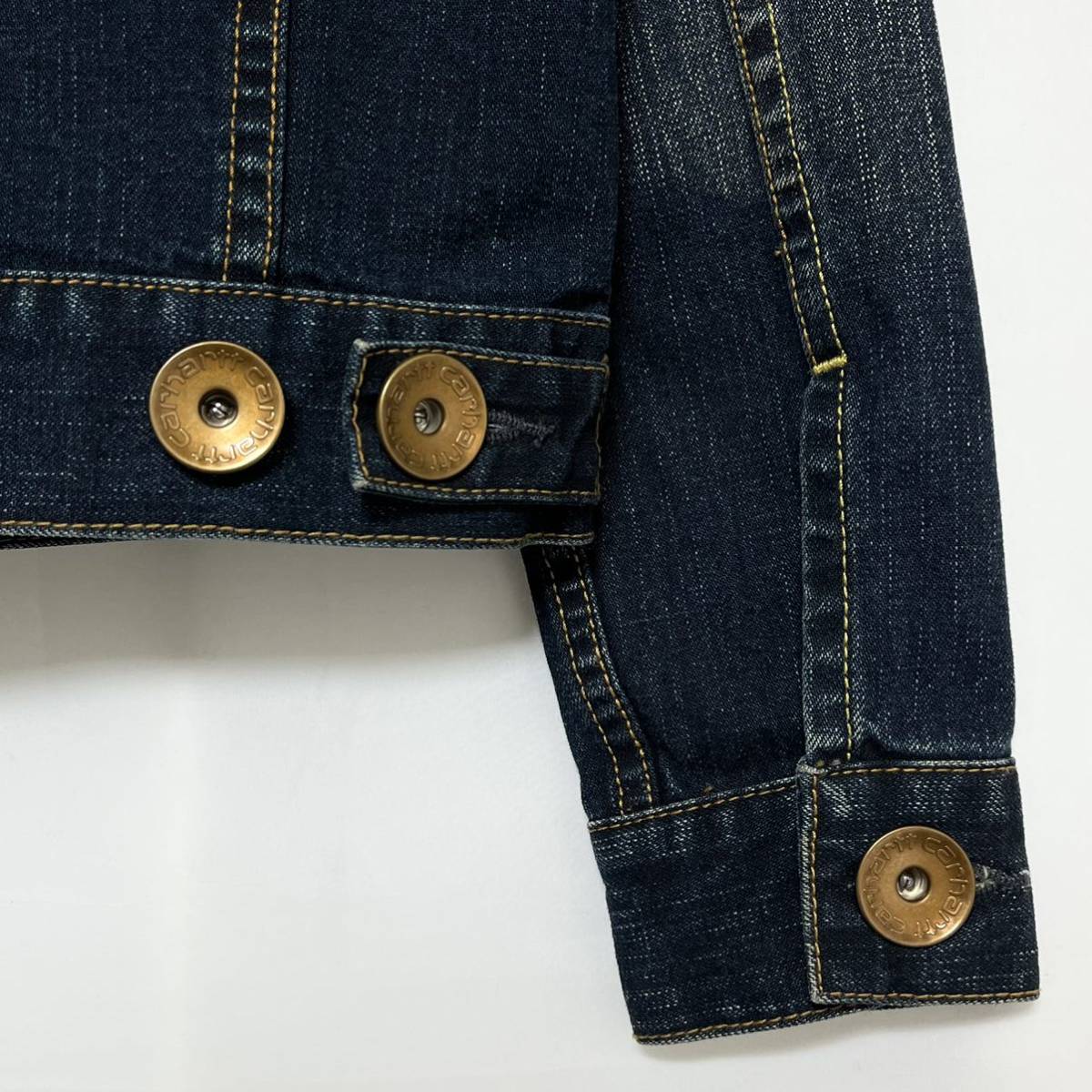 Carhartt カーハート デニム ジャケット Gジャン デカボタン Carhartt カーハート デニム ジャケット Gジャン デカボタン