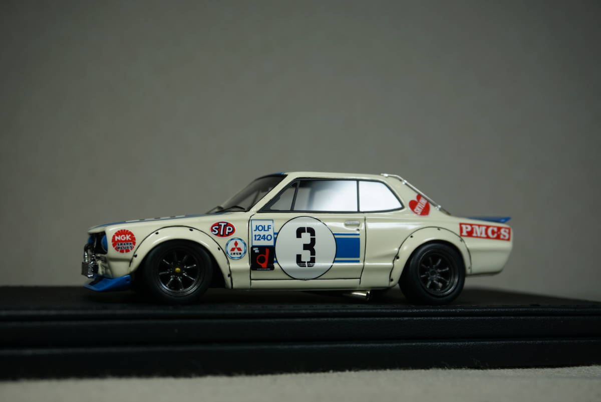 1/43 黒澤 富士マスターズ 優勝 ig-model NISSAN Skyline GT-R #3 Kurosawa 1971 fuji masters winner ニッサン 日産 スカイライン GTR