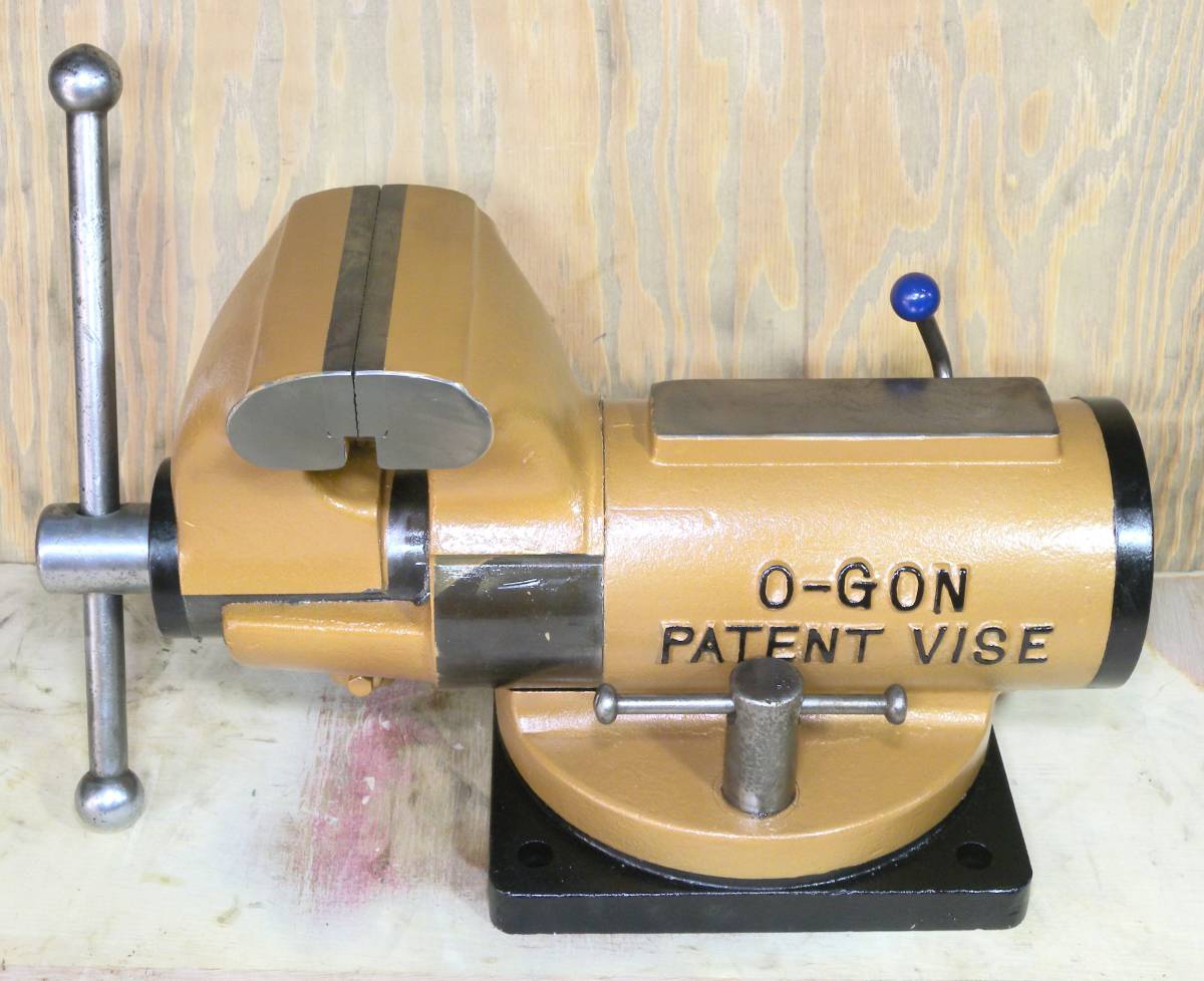 バイス 万力・O-GON スイベル傾斜バイス R10 125 整備済み (2) バイス 万力・O-GON スイベル傾斜バイス R10 125 整備済み (2)