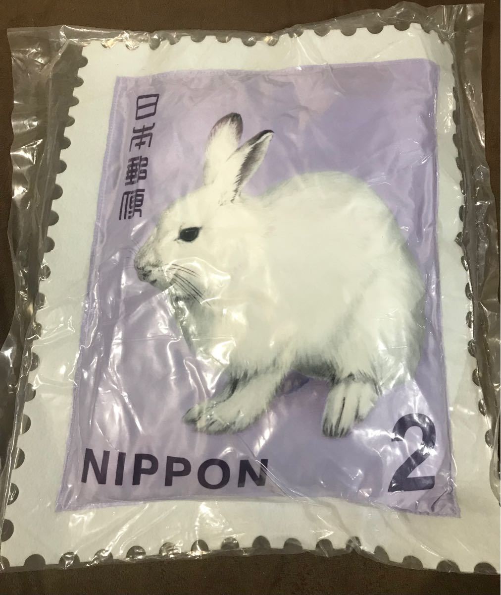 貴重 日本郵便 切手クッション うさぎ ネットキャッチャー 貴重 日本郵便 切手クッション うさぎ ネットキャッチャー