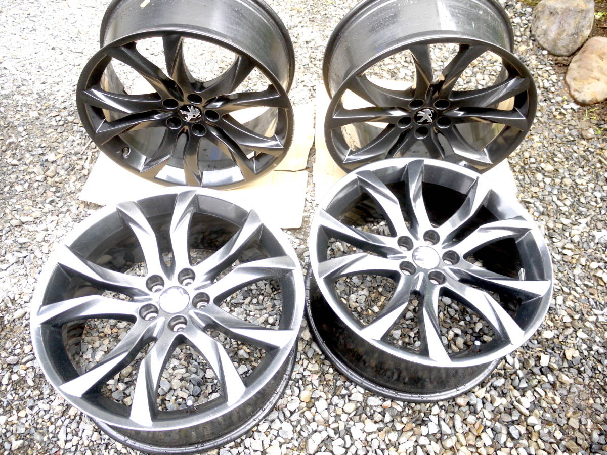 Yahoo!オークション - プジョーRCZ(前期)純正ホイール4本SET Yahoo!オークション - プジョーRCZ(前期)純正ホイール4本SET