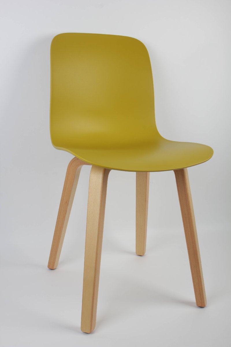MAGIS SUBSTANCE WOOD LEGS イス マスタード ナチュラル アームレス