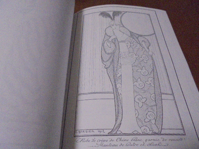 アールデコファッション塗り絵　バルビエによる30の美しいデザイン　Art Deco Fashion Coloring Book_画像2