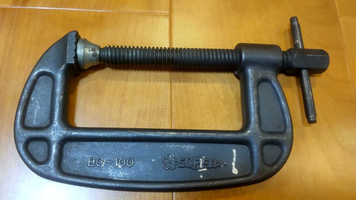  corporation super tool made forged iron bar ko type screw clamp BC100