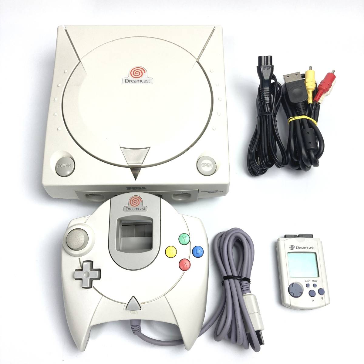 ★動作確認済み★ ドリームキャスト 本体セット MIL-CD対応 DreamCast DC ドリキャス セガ SEGA MIL CD 見るCD ビジュアルメモリー