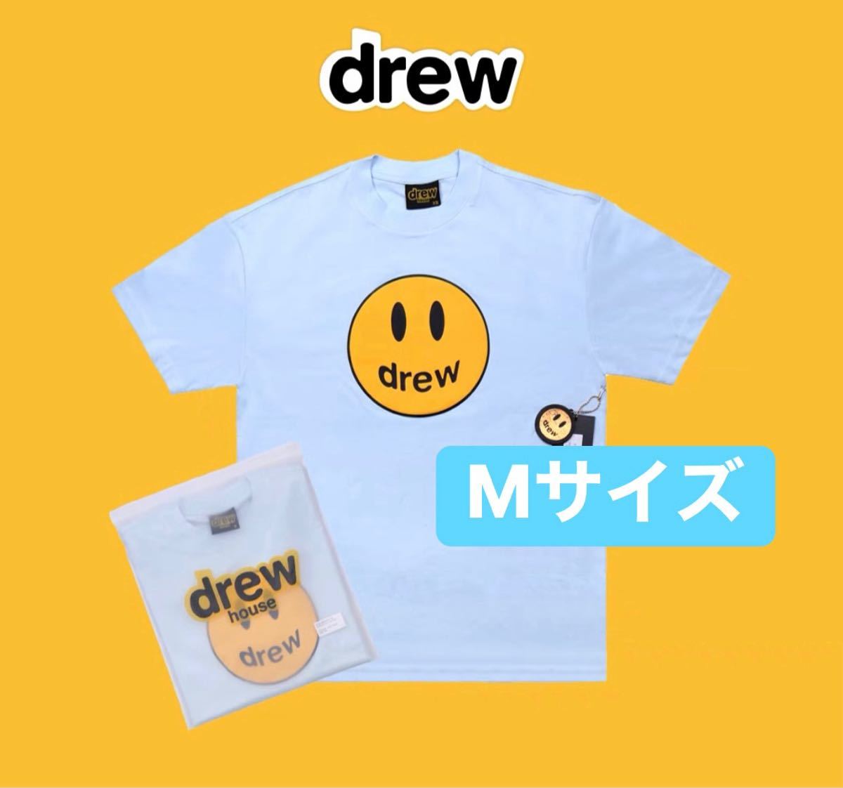 新品・送料無料   ドリューハウス ロング Tシャツ 白 M