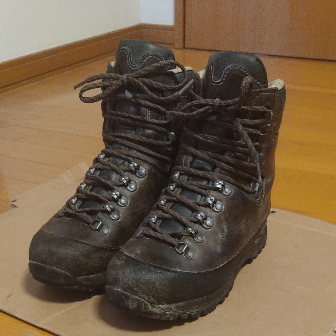 ハンワグ製オールレザー登山靴 ユーコン EUR40 25.5cm相当【検】中山