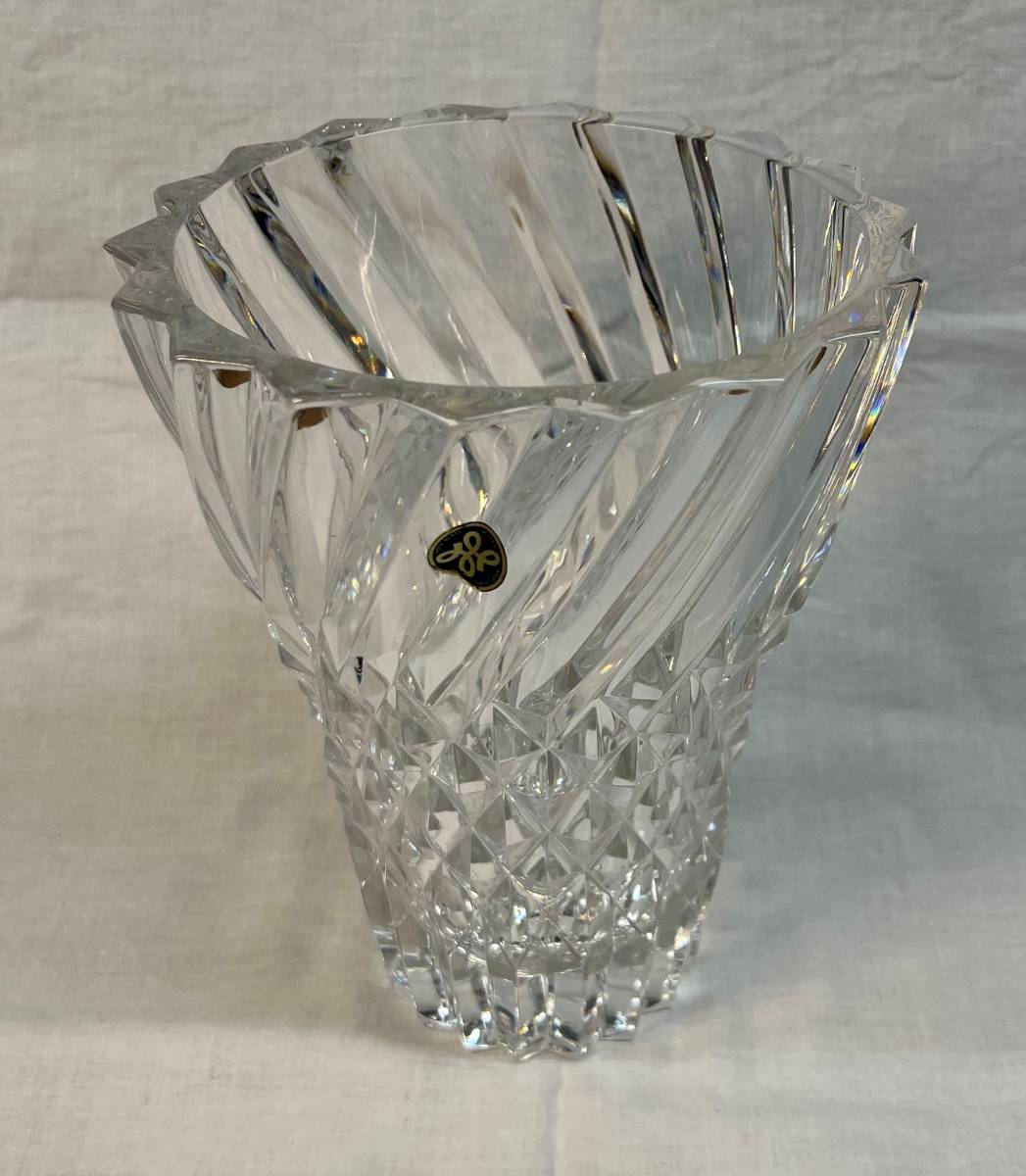 vase flower base glass ( largish )