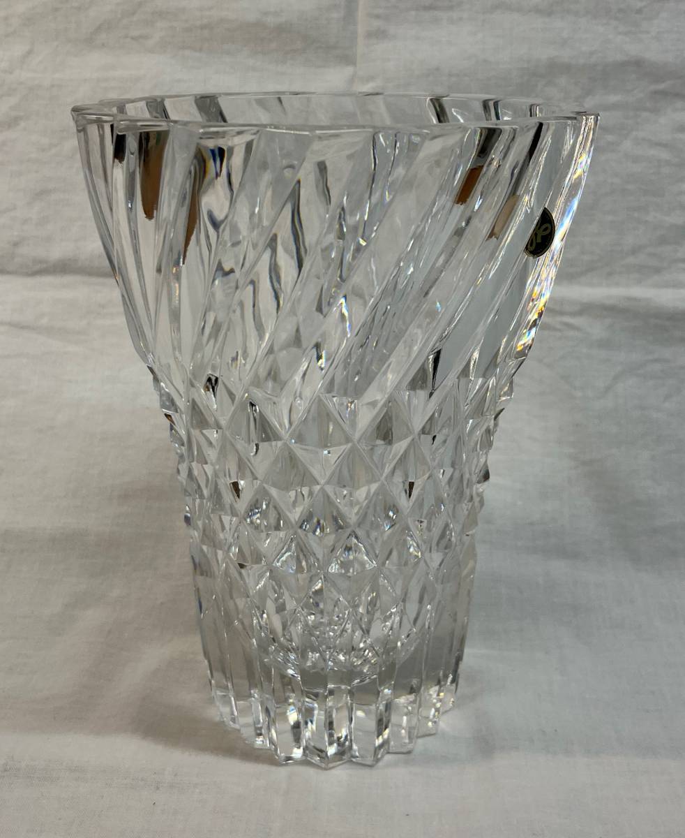  vase flower base glass ( largish )