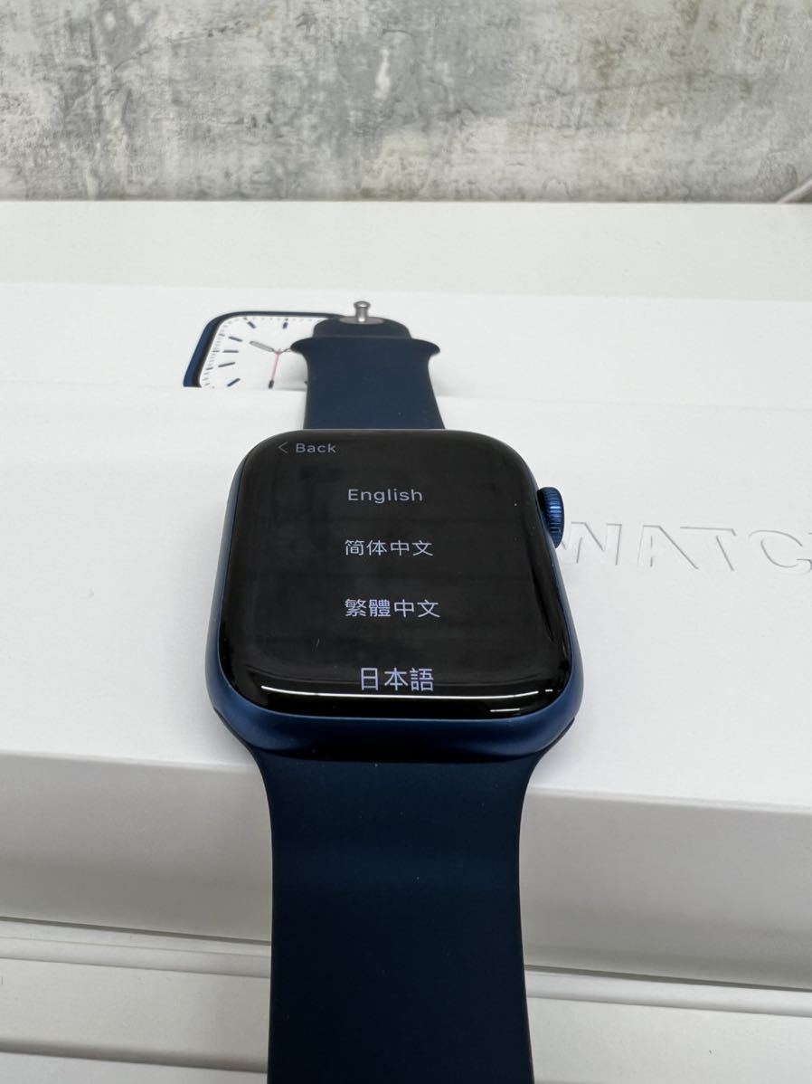 Apple Watch Series 7 GPS＋Cellular mm ブルー アルミニウム MKJT3J
