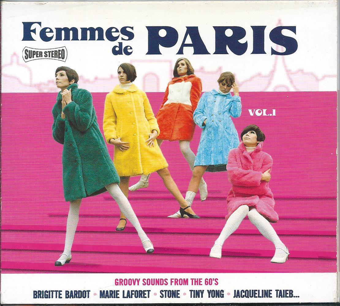 ■V.A. - Femmes De Paris / Groovy Sounds From The 60's - Vol. 1★Brigitte Bardot Marie Lafort Serge Gainsbourg Tiny Yong★C18_画像1