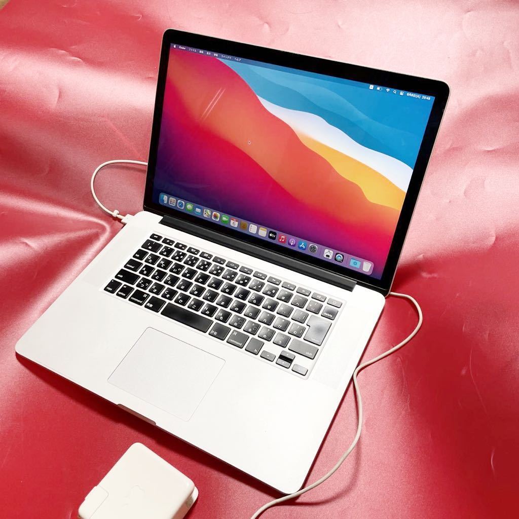 Macbook Pro 2013 15-inch Core i7 メモリ8G SSD256GB Webカメラ