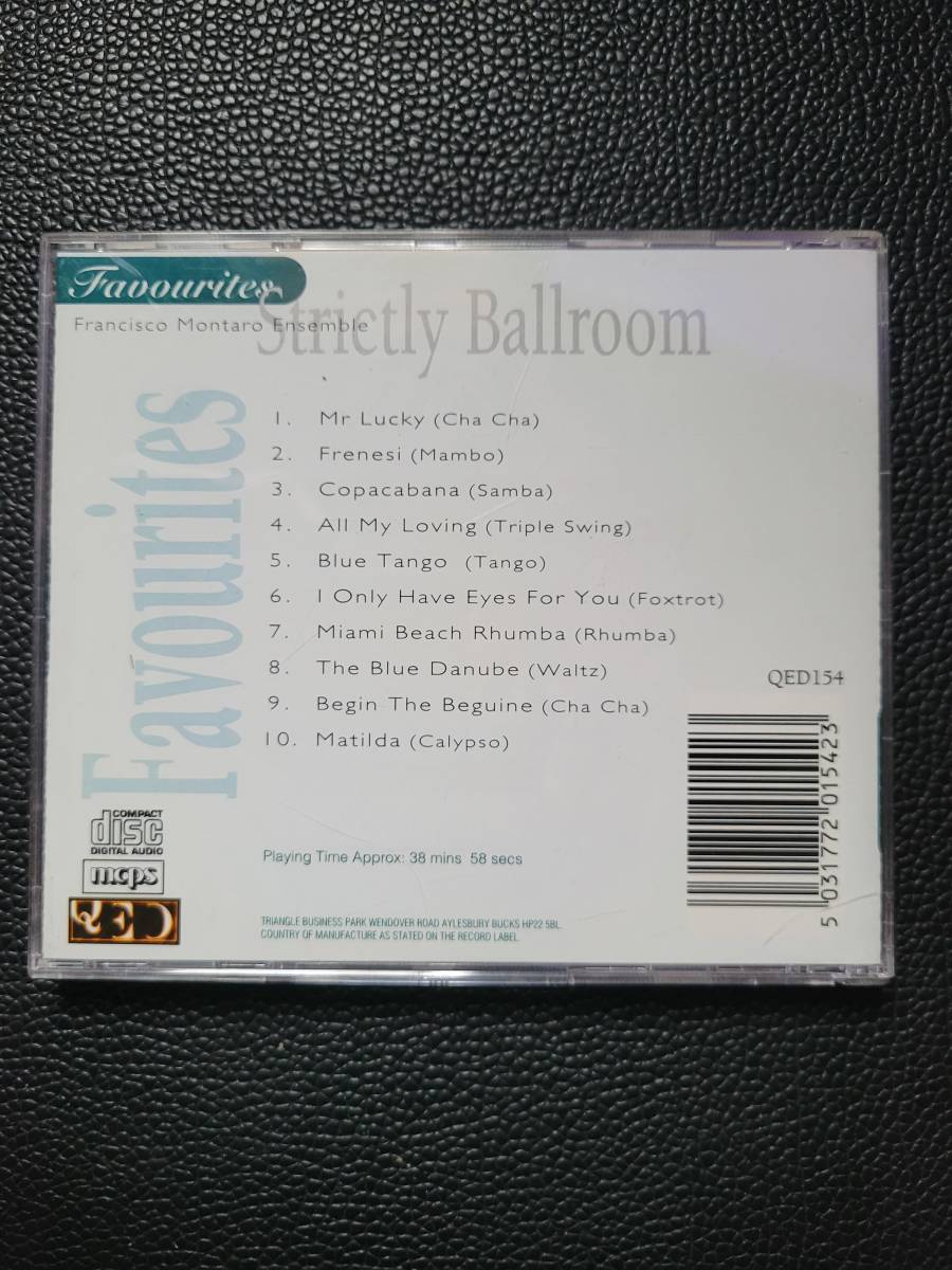 [CD]　Francisco Montaro Ensemble／Strictly Ballroom Favourites_画像2