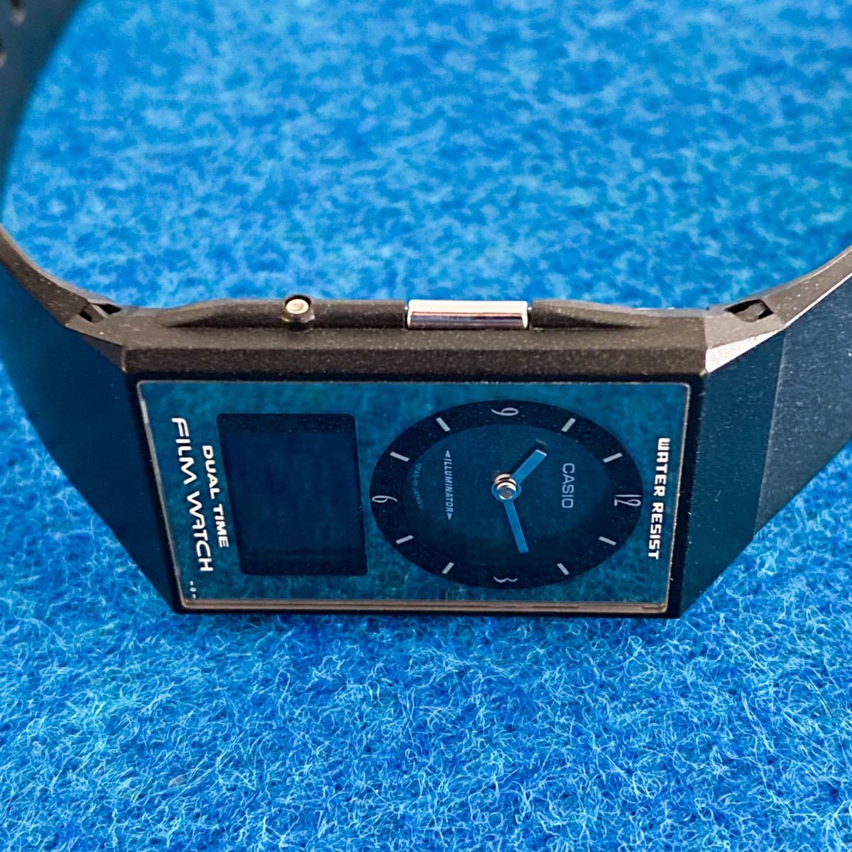 Yahoo!オークション - 美品 動作品 CASIO フィルムウォッチ PELA Yahoo!オークション - 美品 動作品 CASIO フィルムウォッチ PELA