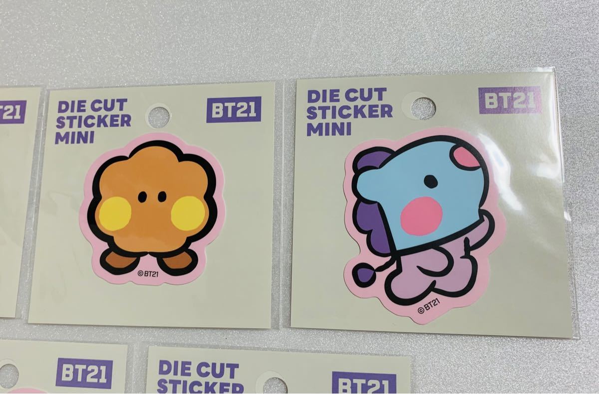 BTS BT21 minini ステッカー MINI 7枚セット　シール