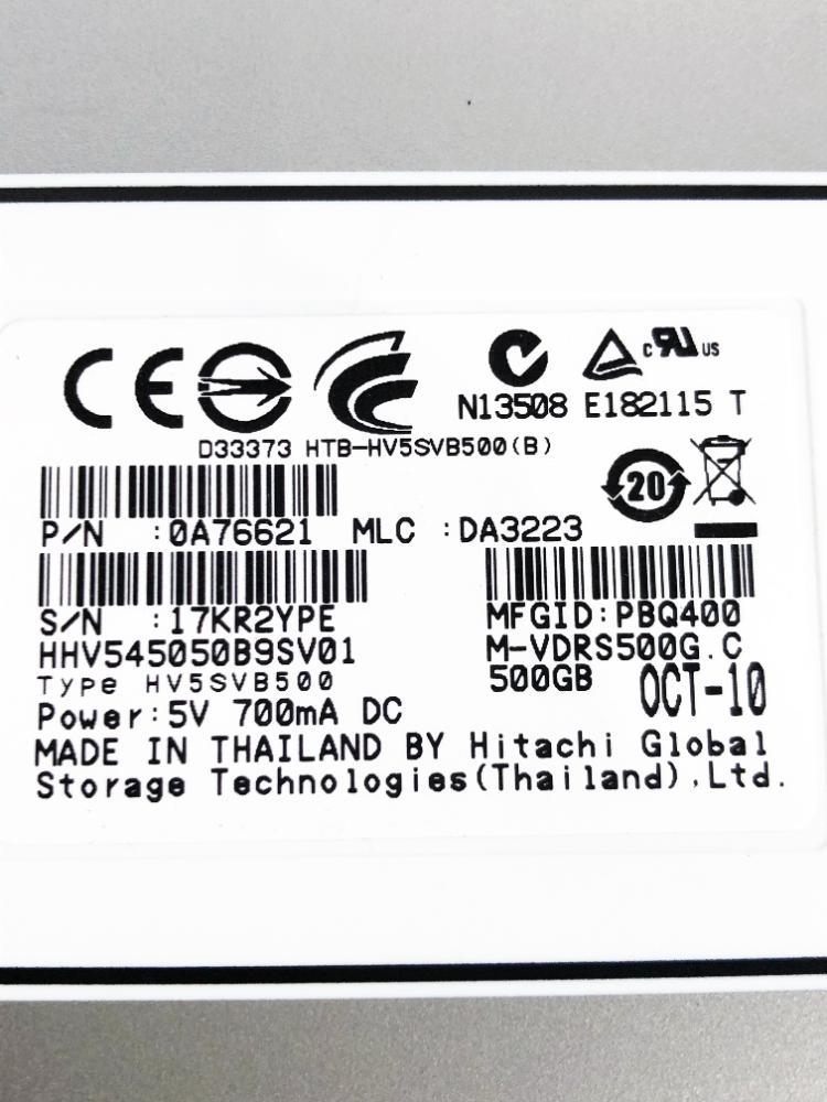 ◎☆ 中古☆maxell マクセル iVDR-Sカセット 500GB カセットHDD 日立