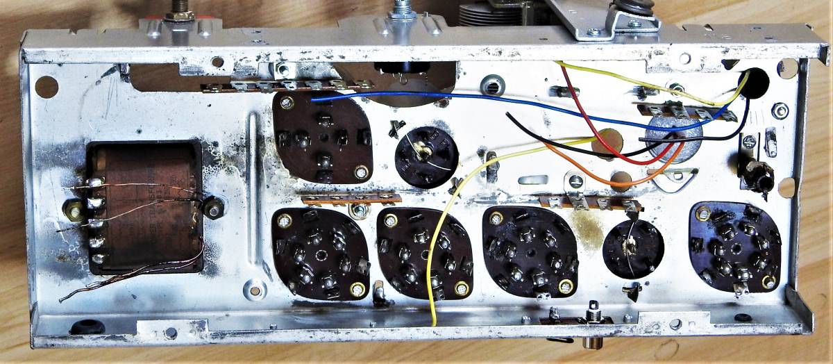 真空管ラジオ 5球スーパー 制作キット 部品取り付け済み その5 真空管ラジオ 5球スーパー 制作キット 部品取り付け済み その5