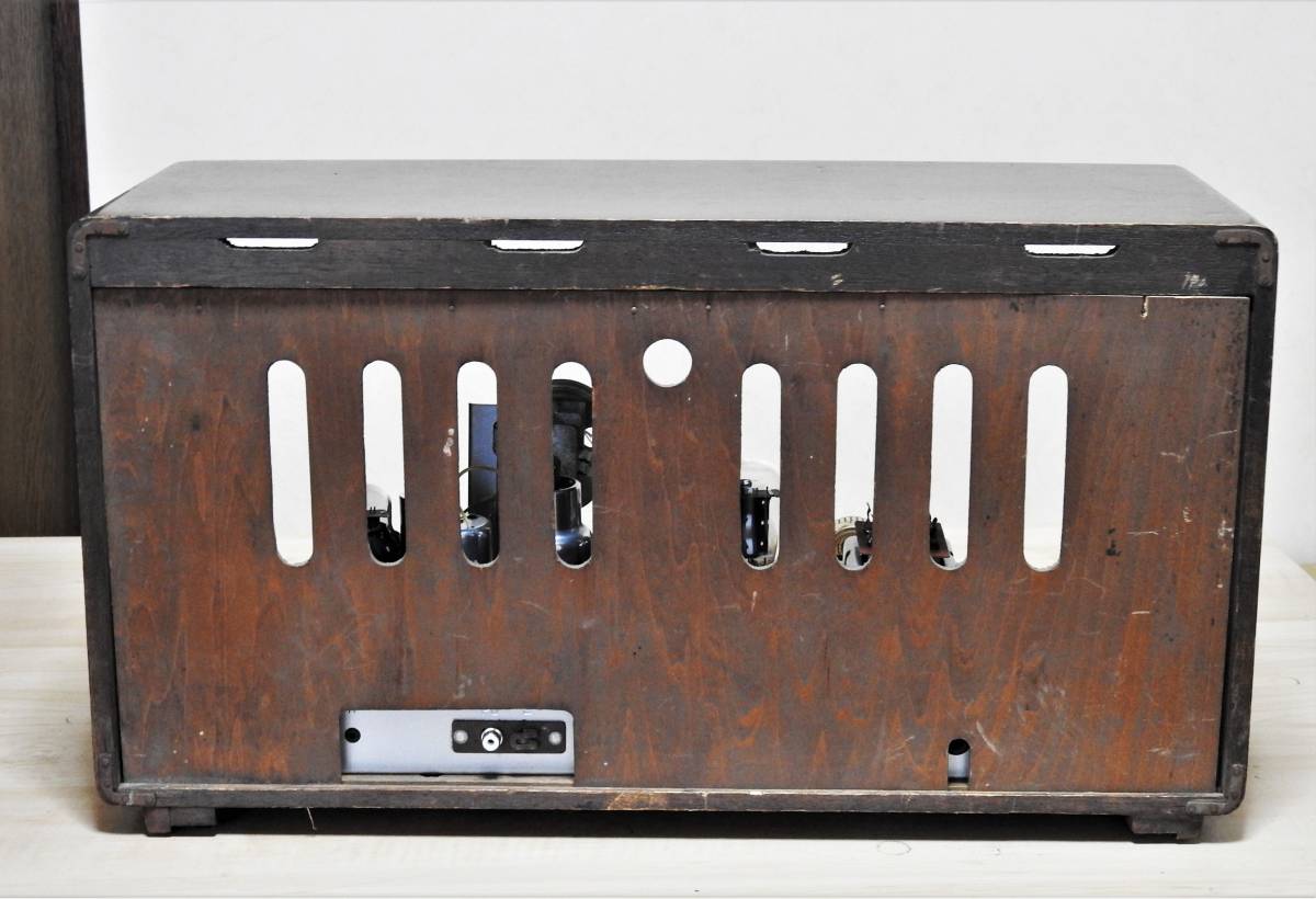 真空管ラジオ 5球スーパー 制作キット 部品取り付け済み その5 真空管ラジオ 5球スーパー 制作キット 部品取り付け済み その5