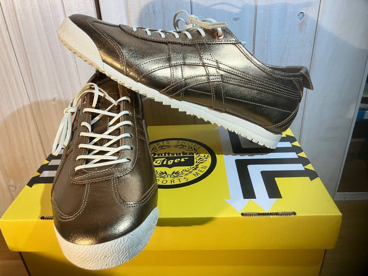 送料込 新品 Onitsuka Tiger オニツカタイガー 25.5cm MEXICO 66 1183A740 メキシコ asics アシックス 送料無料_画像3