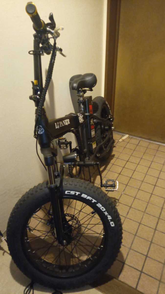 フル電動自転車(モベッド版)「サンドバイク20-plus」極太ファット