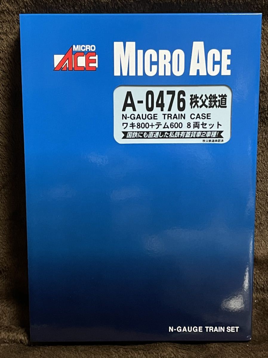 新品・未使用】MICRO ACE A-0476 秩父鉄道 ワキ800+テム600 8両セット マイクロエース