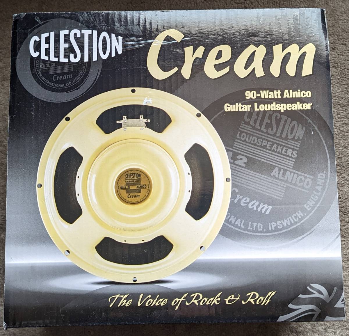 新品未使用 Celestion Alnico Cream 16Ω イギリス製 90W 12インチ