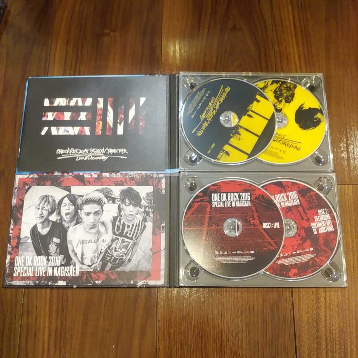 送料無料・まとめ売り】ONE OK ROCK DVD Blu-ray 映像作品 5タイトル