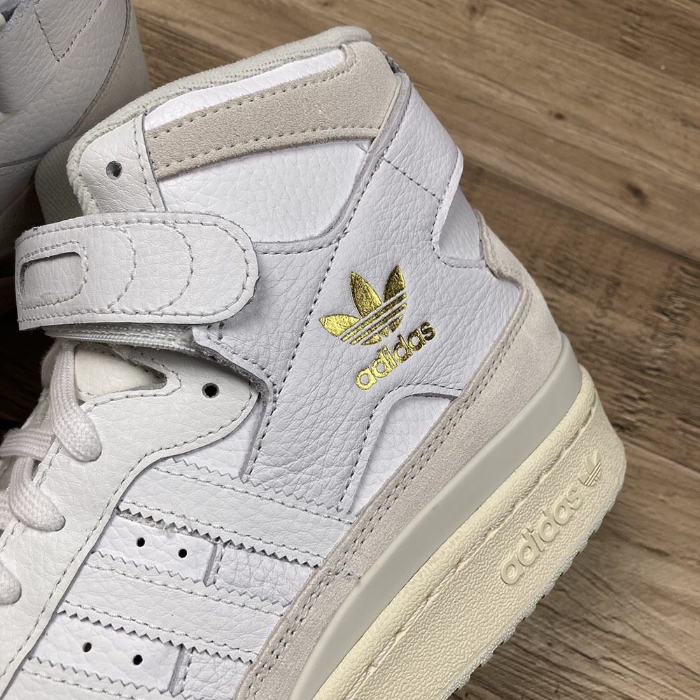 未使用 ADIDAS アディダス フォーラム ハイ FORUM 84 HI 金ロゴ 未使用 ADIDAS アディダス フォーラム ハイ FORUM 84 HI 金ロゴ