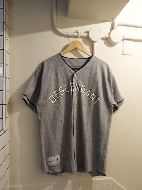ディセンダント DESCENDANT ベースボールシャツ 22SS BEARS 221ATDS