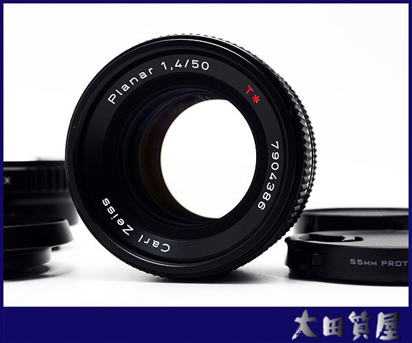質屋出品☆CONTAX Carl Zeiss Planar T* 50mm F1.4 コンタックス 単