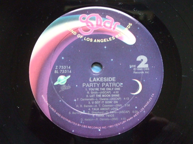 LP Lakeside - Party Patrol (1990)_画像2