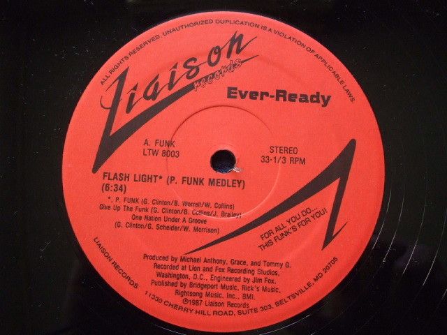 EP Ever Ready - Flash Light [P. Funk Medley] (1987)_画像2