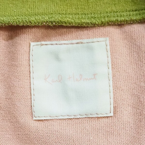 #snc カールヘルム KarlHelmut Tシャツ カットソー ピンク 半袖 ロゴ メンズ [763970]_画像5