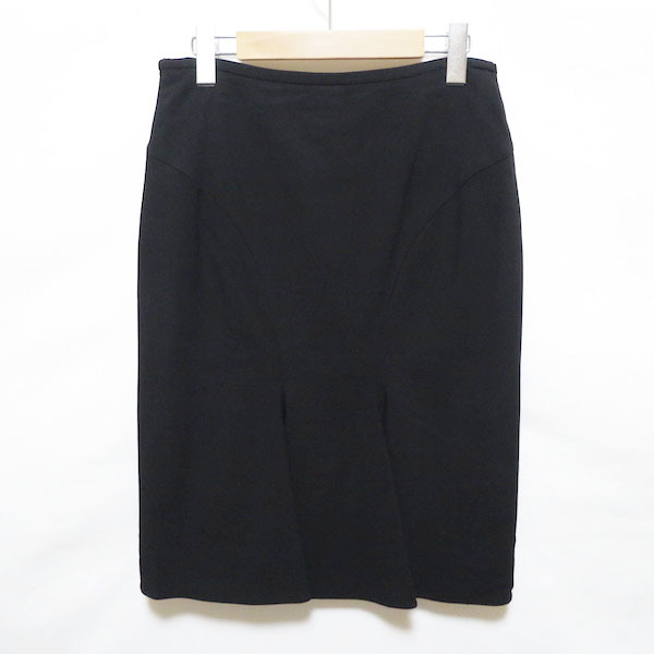 #anc Armani koretsio-niARMANICOLLEZIONI юбка 44 чёрный большой размер женский [764127]