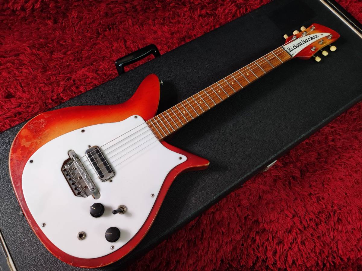 美品 リッケンバッカー Rickenbacker 900 3/4 エレキギター 1964年製 Fireglo ショートスケール 動作確認済み