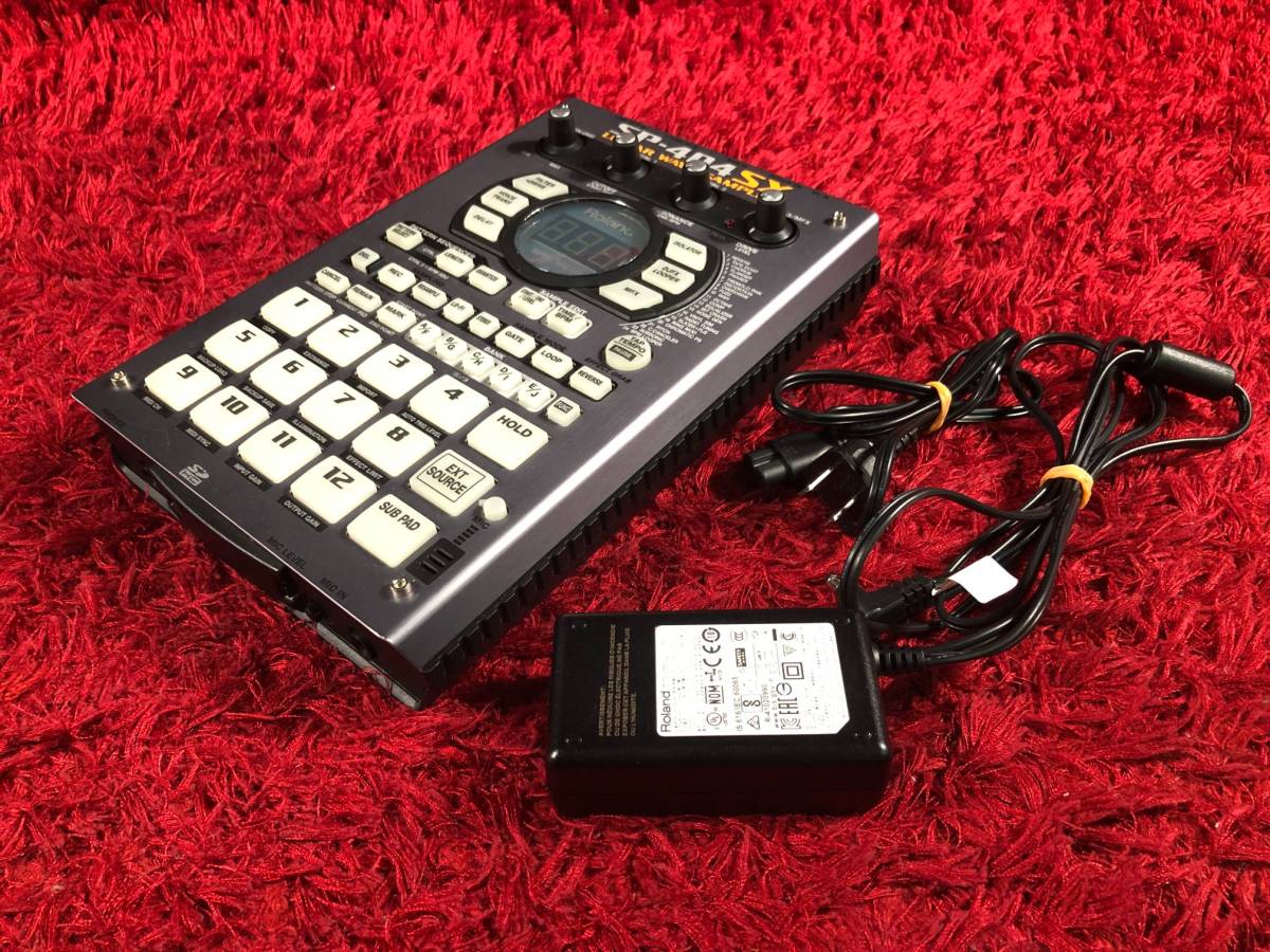 【最安値挑戦！】 Roland SP404SX 動作確認済付属品付 中古 SP-404SX DJ機器