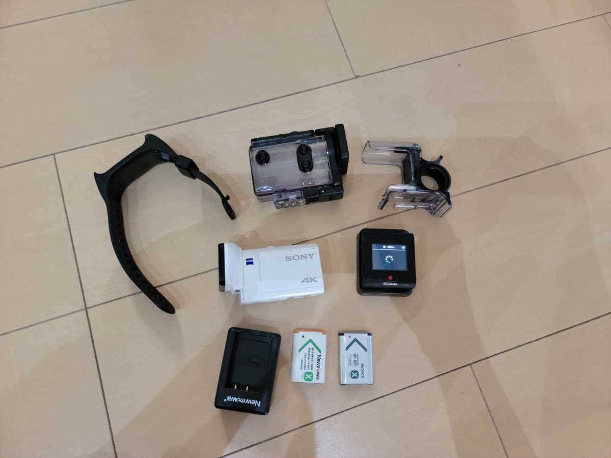 美品 SONY 4Kビデオカメラ デジタル FDR-X3000 アクションカム ソニー